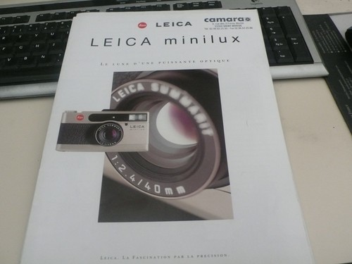 Brochure leica minilux - brochure,
