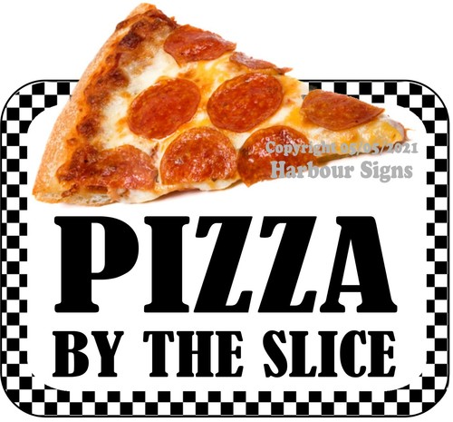 Pizza the slice decal - the,
