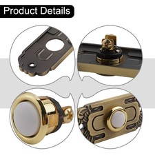 Bouton de sonnette en métal