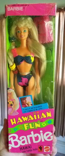 Vtg 1990 hawaiian barbie - hawaiian,