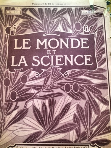Monde science n 12 - et, la
