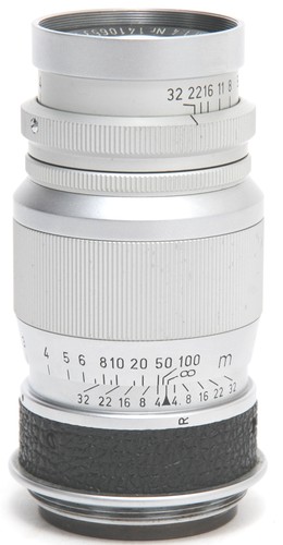 Leitz leica elmar 9cm lens - leitz, 4/9cm