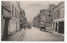 DREUX - Eure & Loir - CPA 28 - Bois & Charbon rue Saint Martin