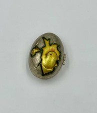 Antique easter egg box chick - easter,
