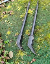 Lot de 2 petit pied de biche Petite Pince Outil Ancien Env 45 Cm