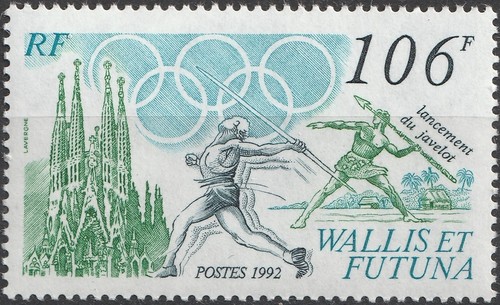 Wallis futuna 427 mnh jeux - **,