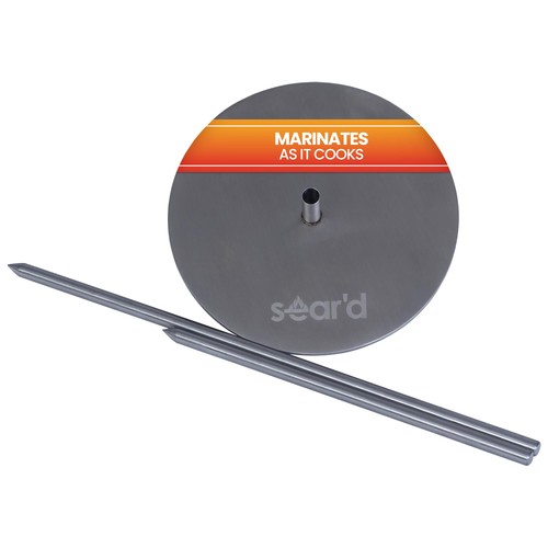 Stainless vertical skewer - stainless,