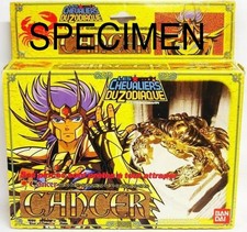 saint seiya CANCER vintage chevaliers du zodiaque BANDAI en loose 1987