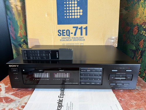 Sony seq 711 stereo graphic - seq-711,