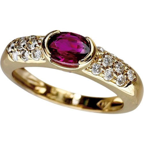 Bague piaget ruby - bague, 8.2
