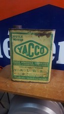Bidon huile YACCO déco garage