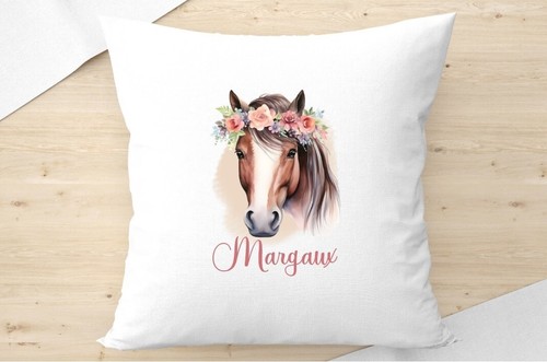 Coussin déhoussable cheval - , "cheval"