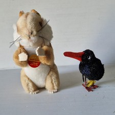 2 PELUCHES STEIFF :1 MARMOTTE