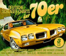CD Charts De Schlager Allemand Des Années 70 Par Divers Artistes 3CDs