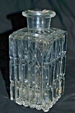 corps de carafe à alcool cristal moulé creusot charles x