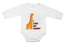 J'aime mon papa safari giraffe