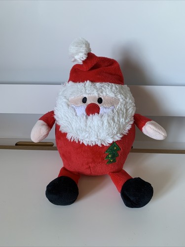 Peluche père noël dodu - peluche,