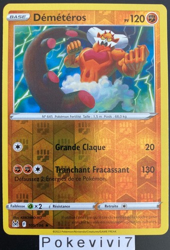 Carte pokemon demeteros - pokemon,