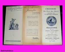 PB109 - CROISIERE EN GRECE VOYAGES HELLAS 1955