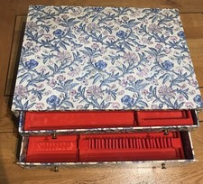 Coffret Écrin vide - 2 tiroirs - ménagère 75 pièces / couverts