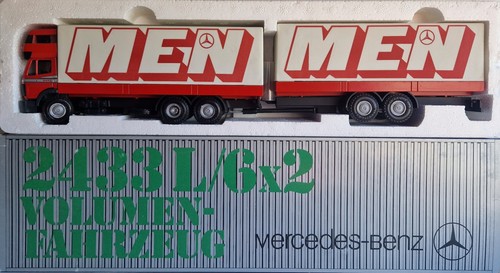 Nzg mercedes 2433l 6x2 - nzg,