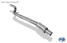 FOX Silencieux Avant En Acier