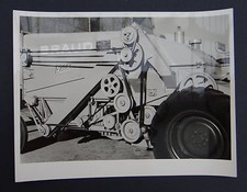 Photo ancienne BRAUD moissonneuse batteuse A2080 tractor tracteur Traktor 15