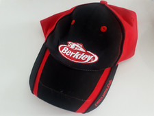 Casquette BERKLEY Catch More Fish pêche  pêcheur Noir/Rouge