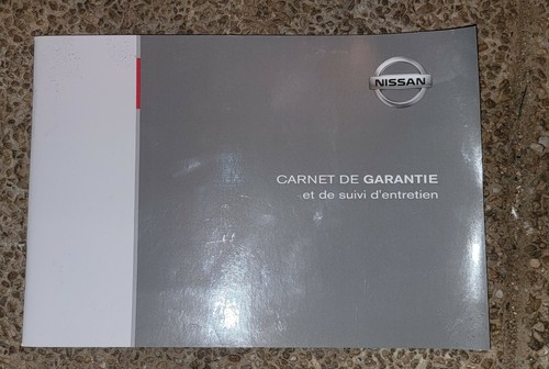 Carnet entretiens nissan - carnet,