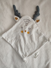 Doudou plat renne cerf SIPLEC