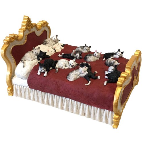 Statuette les chats - les, dubout