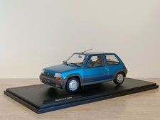 Renault 5 GT turbo Mk1 Bleu Alpine 1985 1/18 Solido S1810004