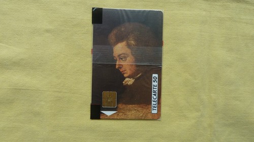 Mozart télécarte 50 - télécarte, neuve
