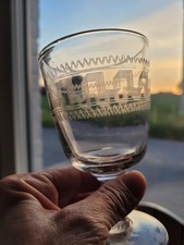 Lot 10 verres vin cristal