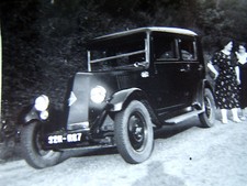 ANCIENNE PHOTOGRAPHIE ANNEES 1930 VOITURE RENAULT MONASTELLA