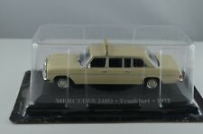 TAXI DU MONDE. MERCEDES 240D FRANKFURTH 1972