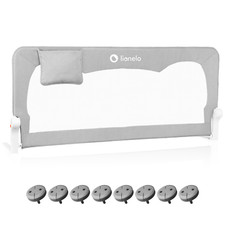 Grille de lit pour bébé Lionelo Hanna pour la sécurité grille de protection...