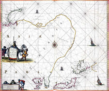 Reproduction carte ancienne - Asie et Japon en 1676 (Asia - Japan)