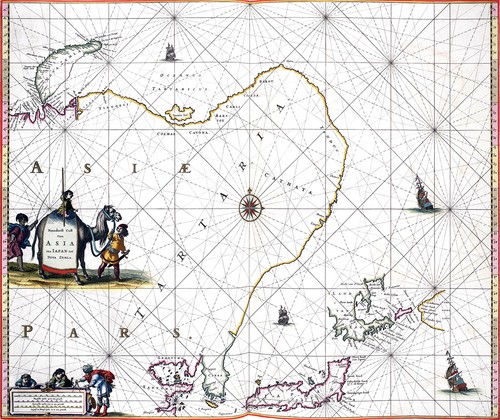 Reproduction carte ancienne - ,