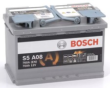 Batterie de voiture BOSCH 70Ah/760A 
