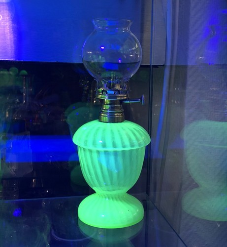 Belle lampe huile en - lampe, à