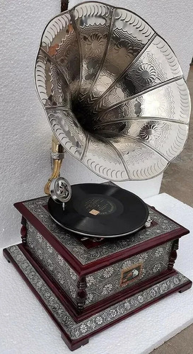 Ancien gramophone hmv - gramophone,