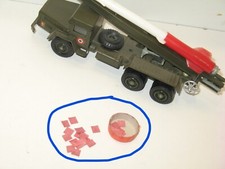 SOLIDO, boite d' amorces pour camion sahara ou canon obusier militaire