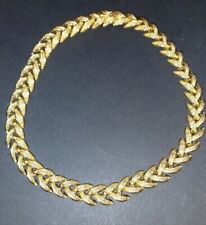 Jolie Collier Ras Du Cou Plaque Or