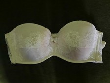 Soutien-gorge bandeau blanc