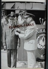 PHOTO presse 1963 général Lyman LEMINIZER et général S. E. ANDERSON adjoint air