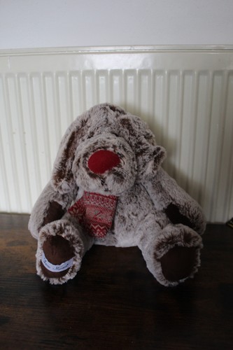 Peluche doudou chien louise - peluche,