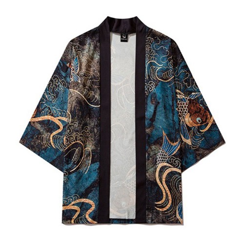 Rétro hommes kimono haori - kimono,