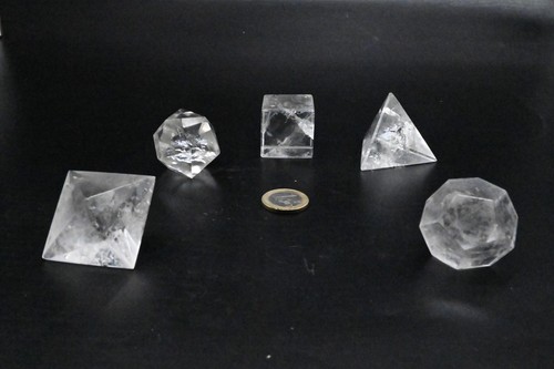 Solides platon cristal - solides, de
