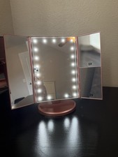 DeWEISN Rose Gold LED Lighted